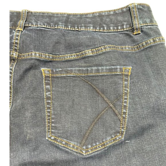 Layne Bryant Straight Cut Jeans Size 22 Short Blue - Picture 7 of 11